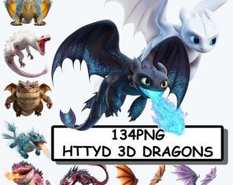 Ultra-Detailed 3D Fantasy Dragon Squad PNG Bundle | Cinematic Flying Dragons