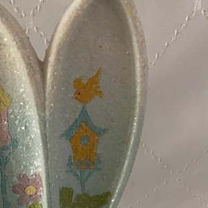 Vintage Holiday Easter Bunny Rabbit Figurine