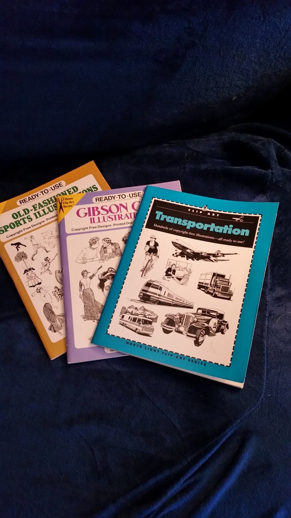 Vintage Grafton Graphic Design Clip Art Catalog set Etsy