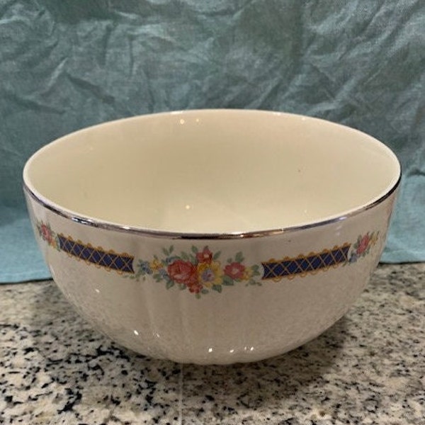 Blue Hall Bowl Etsy