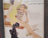 Framed 1950 39 s Pepsi Cola ad