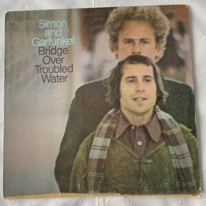 Columbia Records Simon and Garfunkel Bridge Over Troubled Waters Vinyl LP