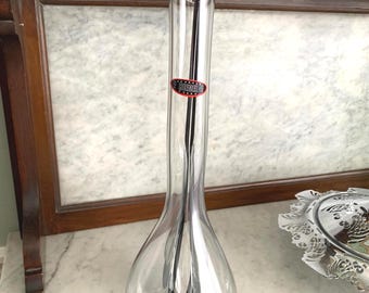 Vintage Riedel Black Tie Smile Decanter Never Used