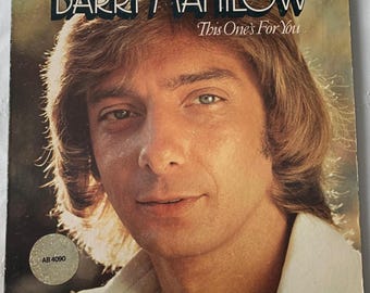Vintage Barry Manilow This Ones for You Record LP - Etsy