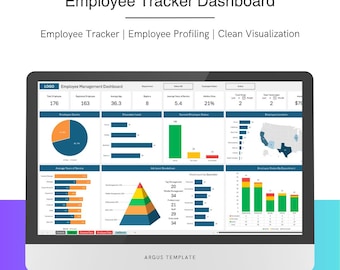 Dashboard per la gestione dei dati dei dipendenti / Database dei dipendenti / Modello Excel (automatico e dinamico)