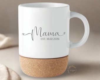 Personalisierte Mama Tasse, Geschenk, Muttertag, Geburtstag, Geschenk für Mama personalisiert, Tasse personalisiert, Babyshower, Kaffeetasse
