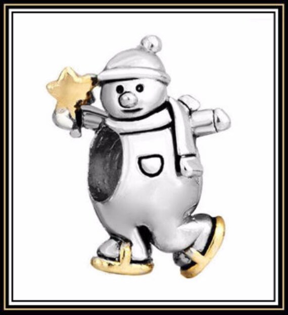 GRAPHICS /& MORE Frosty The Snowman Snow Days 1 Pendant with Sterling Silver Plated Chain