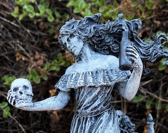 Witch’s Sabbath: Maman Brigitte, the Voodoo Death Loa Statue | Voudou Folklore Pagan Witchcraft Figurine | Witchy Art for Gothic Home Decor