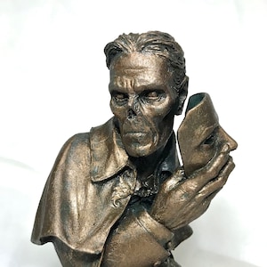 Phantom of the Opera Bust, bronze finish