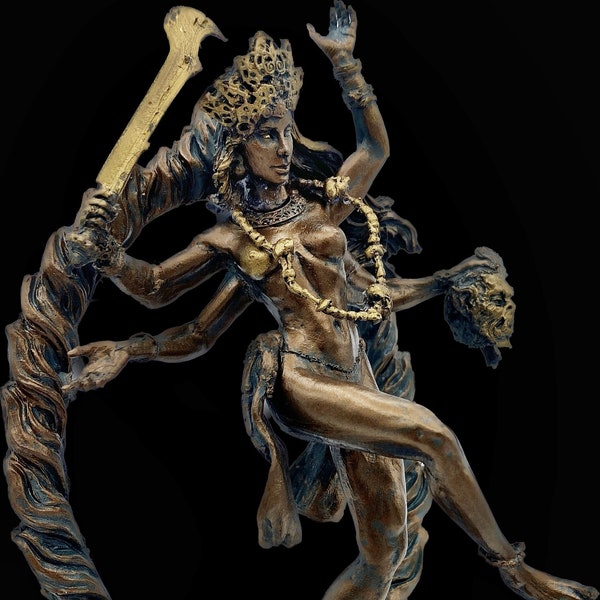 Kali Goddess Statue, Half Scale