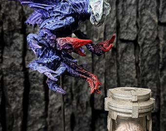 H.P. Lovecraft’s Mi-Go, the Fungi from Yuggoth Full Color Resin Statue | Cthulhu Mythos Monster Figurine | Lovecraftian Horror & Gamer Gift