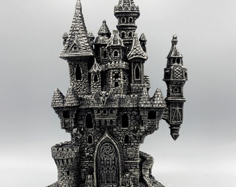 Castle Dracula, with LED tea light