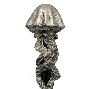 Bastone da passeggio nautico scolpito a mano, bastone da passeggio nautico / bastone gotico marittimo / bastone lovecraftiano per cosplay fantasy, accessorio gotico