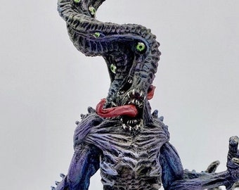 H.P. Lovecraft’s Nyarlathotep Statue, Hand Painted Sculpture | Cthulhu Mythos Monster Figurine | Lovecraftian Horror Decor and Gamer Gift