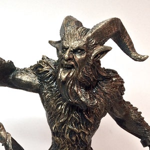 Krampus Statue III, Bronze Finish