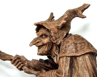 La Befana the Witch Sculpture