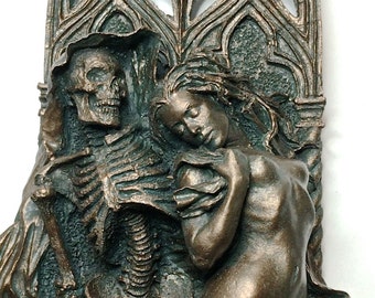 Death and the Maiden, Small Wall Plaque