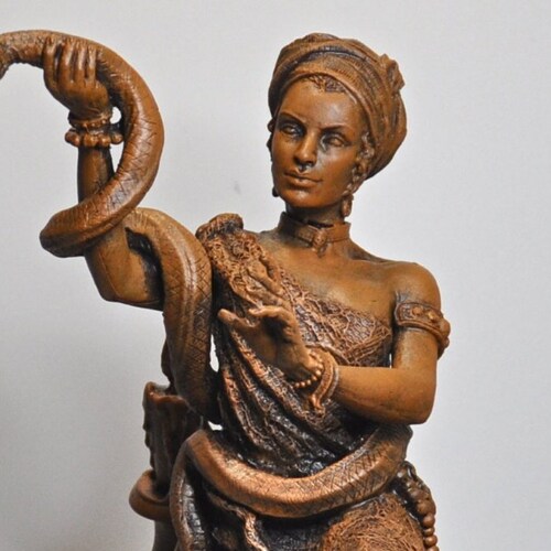Marie Laveau Voodoo Queen of New Orleans Wood Finish - Etsy