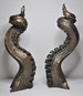 Pair of Tentacle candlestick holders 