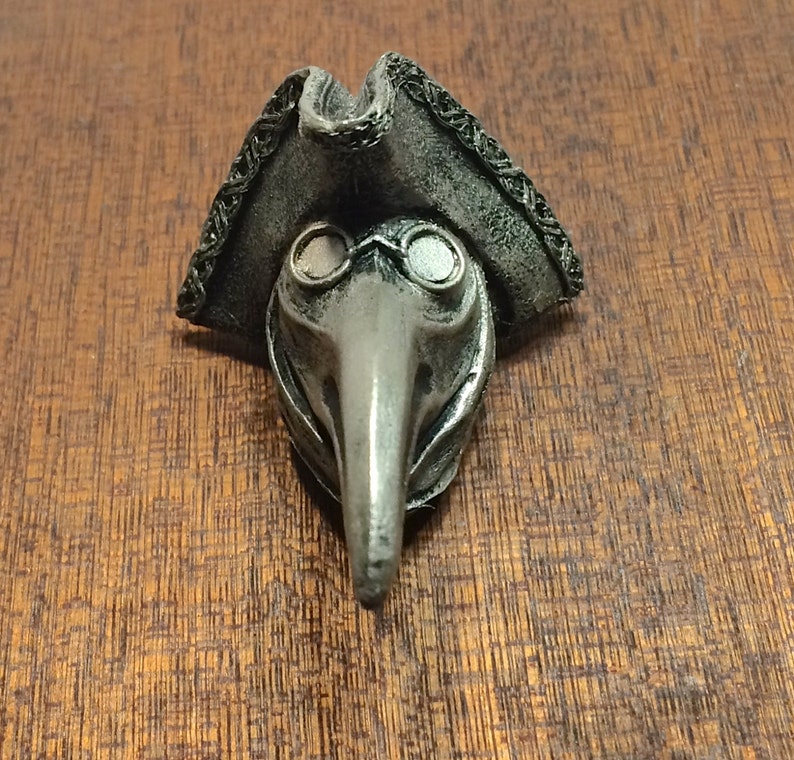 Venetian Plague Doctor Magnet image 5