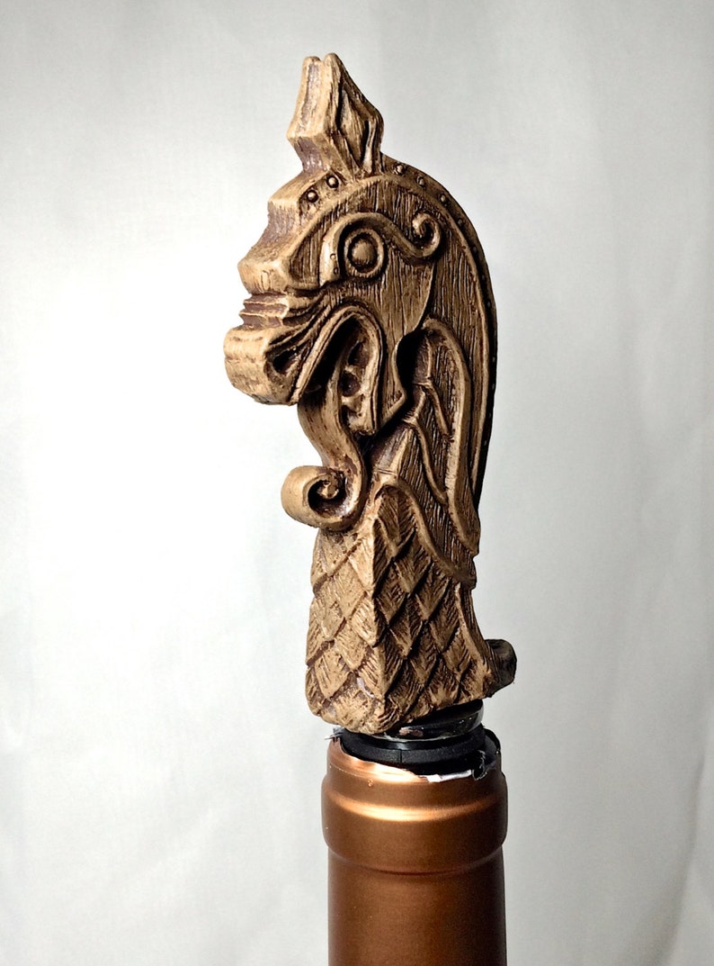 Viking Ship Dragon Winestopper