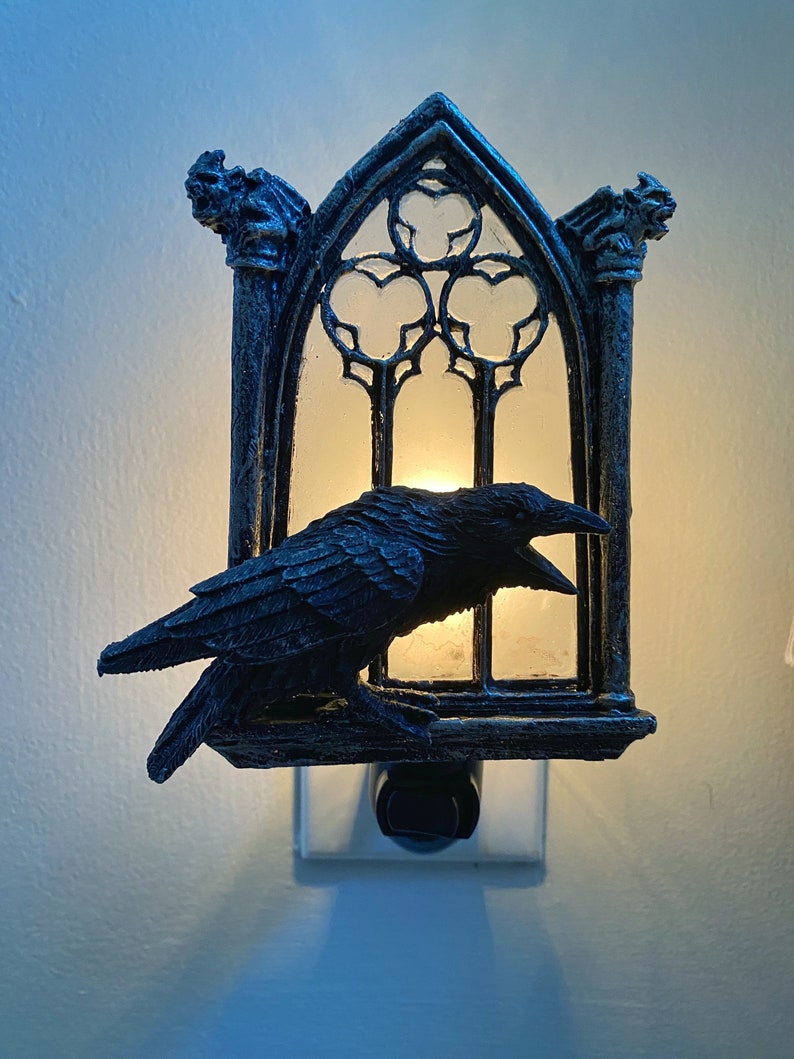 Raven and Window Nightlight image 7