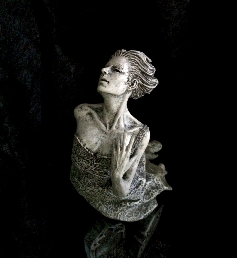 Victorian Ghost Statue, Glow in the Dark image 2