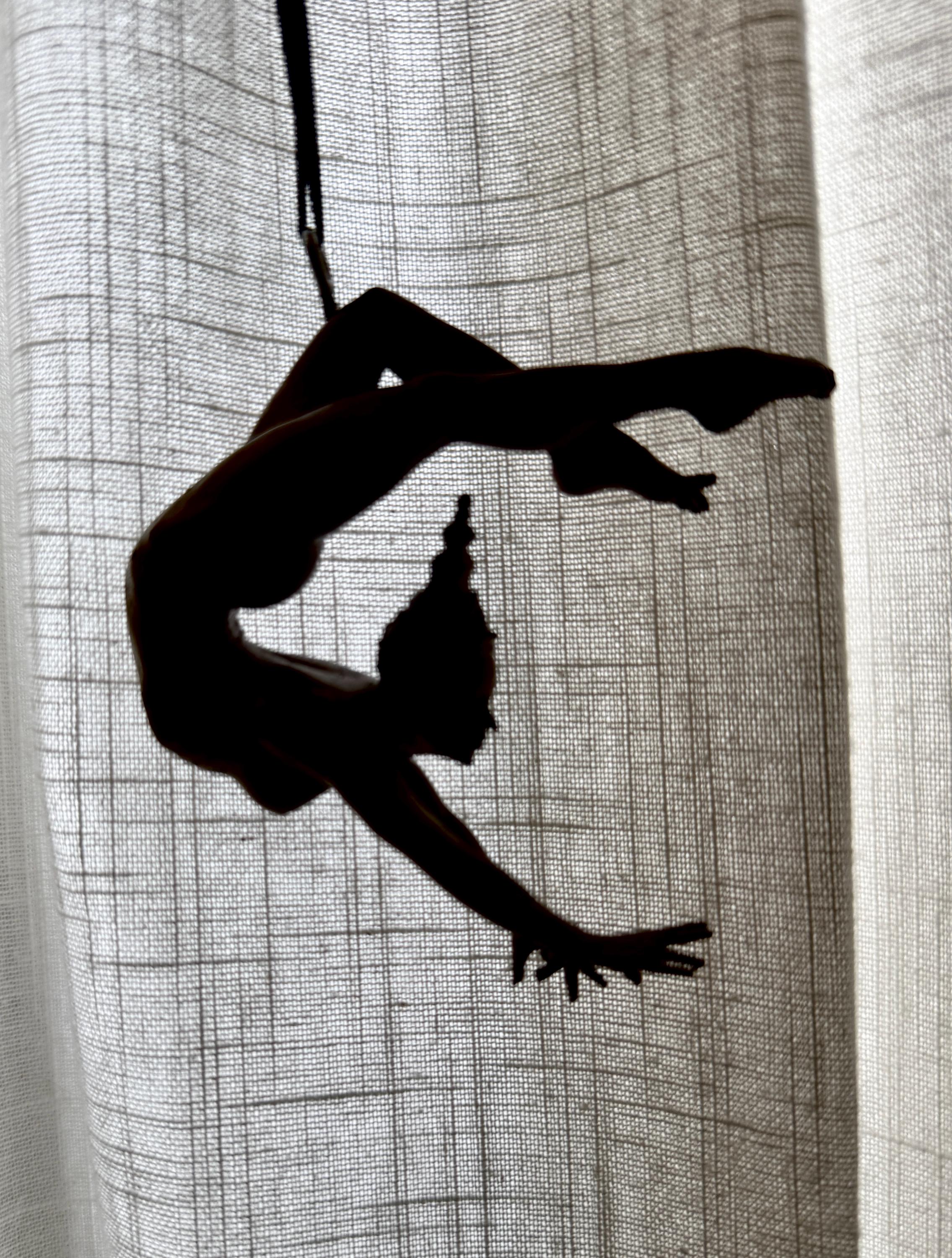 Grace in Balance, Contortionist Dancer Ornament, Hand Painted Resin ...