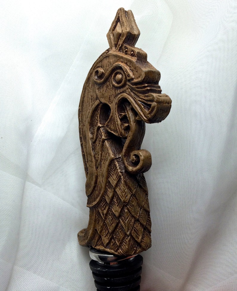 Viking Ship Dragon Winestopper
