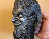 Krampus Mug, Pewter Finish