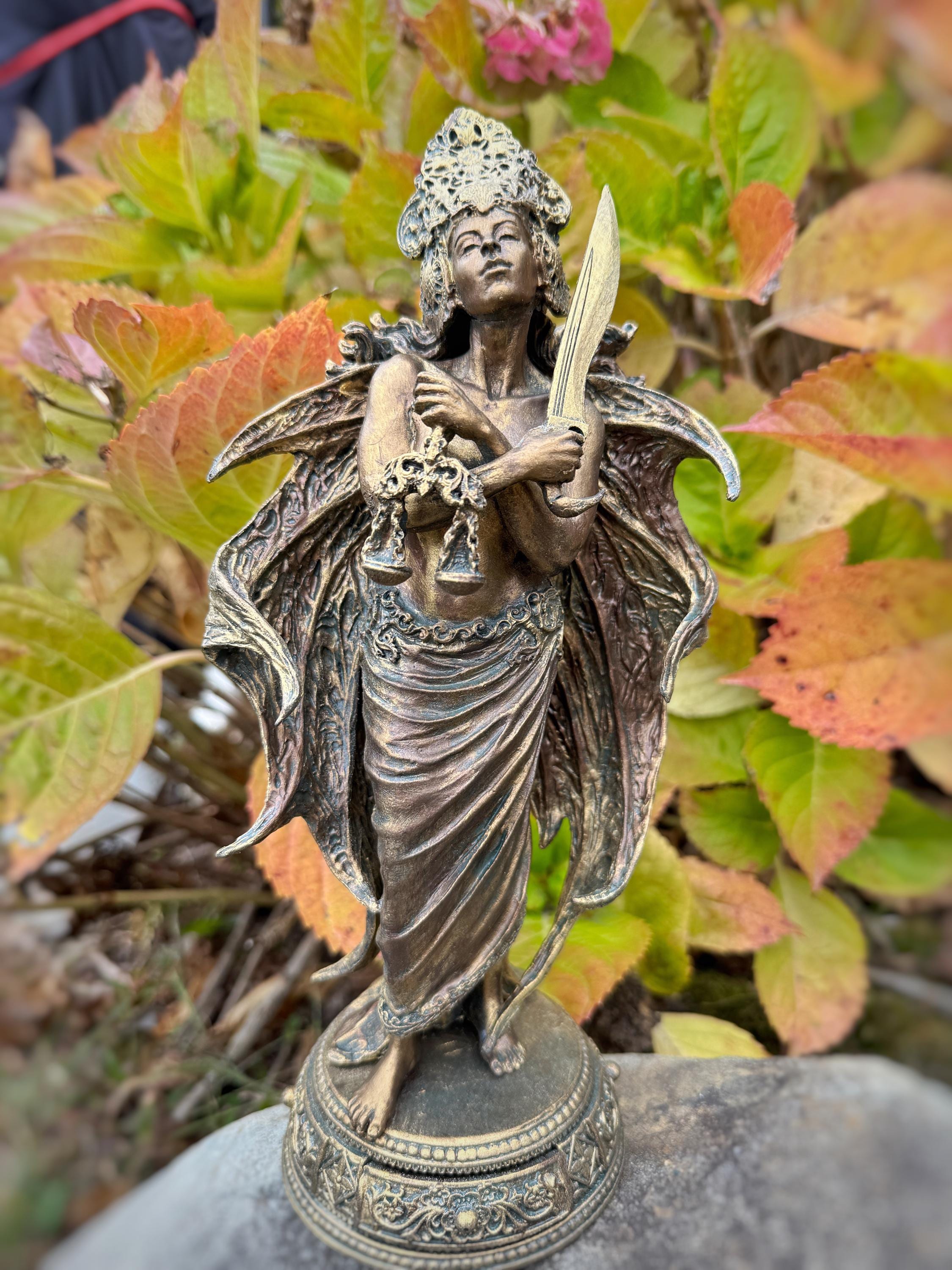 Nemesis/ Themis Statue: Goddess of Justice and Vengeance
