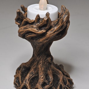 Yggdrasil the World Tree Tealight Holder