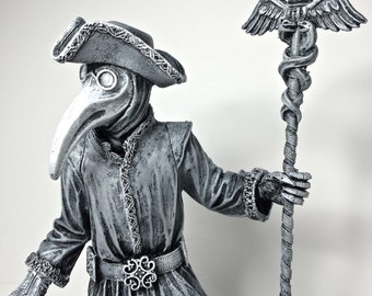 Venetian Plague Doctor Statue