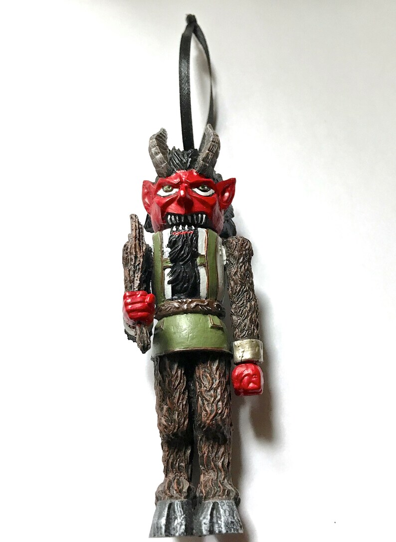 Krampus Nutcracker Ornament Full Color image 5