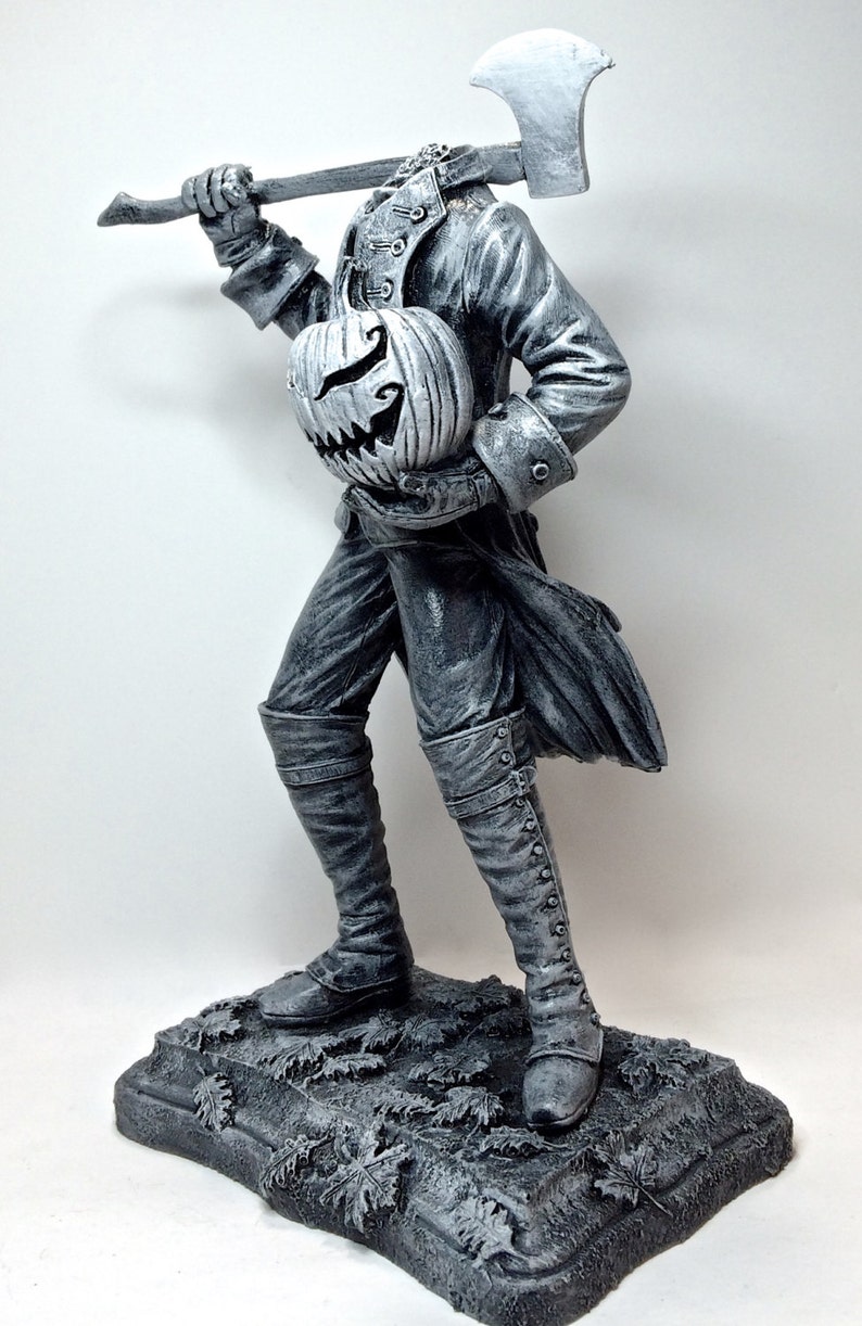 Headless Horseman Statue Etsy