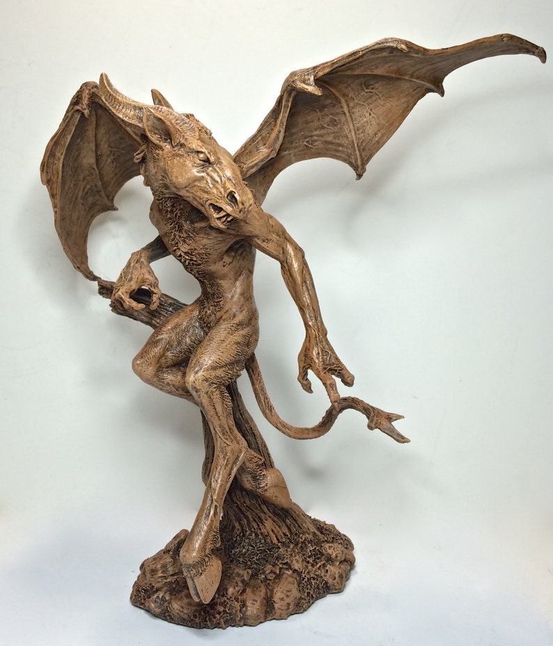 The Jersey Devil Statue Etsy