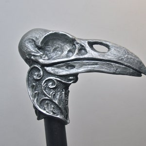 Raven Skull Cane image 1