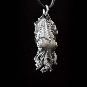 Cuttlefish Pendant | Gothic Necklace, Nautical Creature Pendant, Octopus Lovers Gift |Handmade Pendant, Lovecraft Jewelry, Animal Accessory