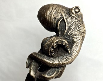 Kraken Cane, Limited Edition Bronze