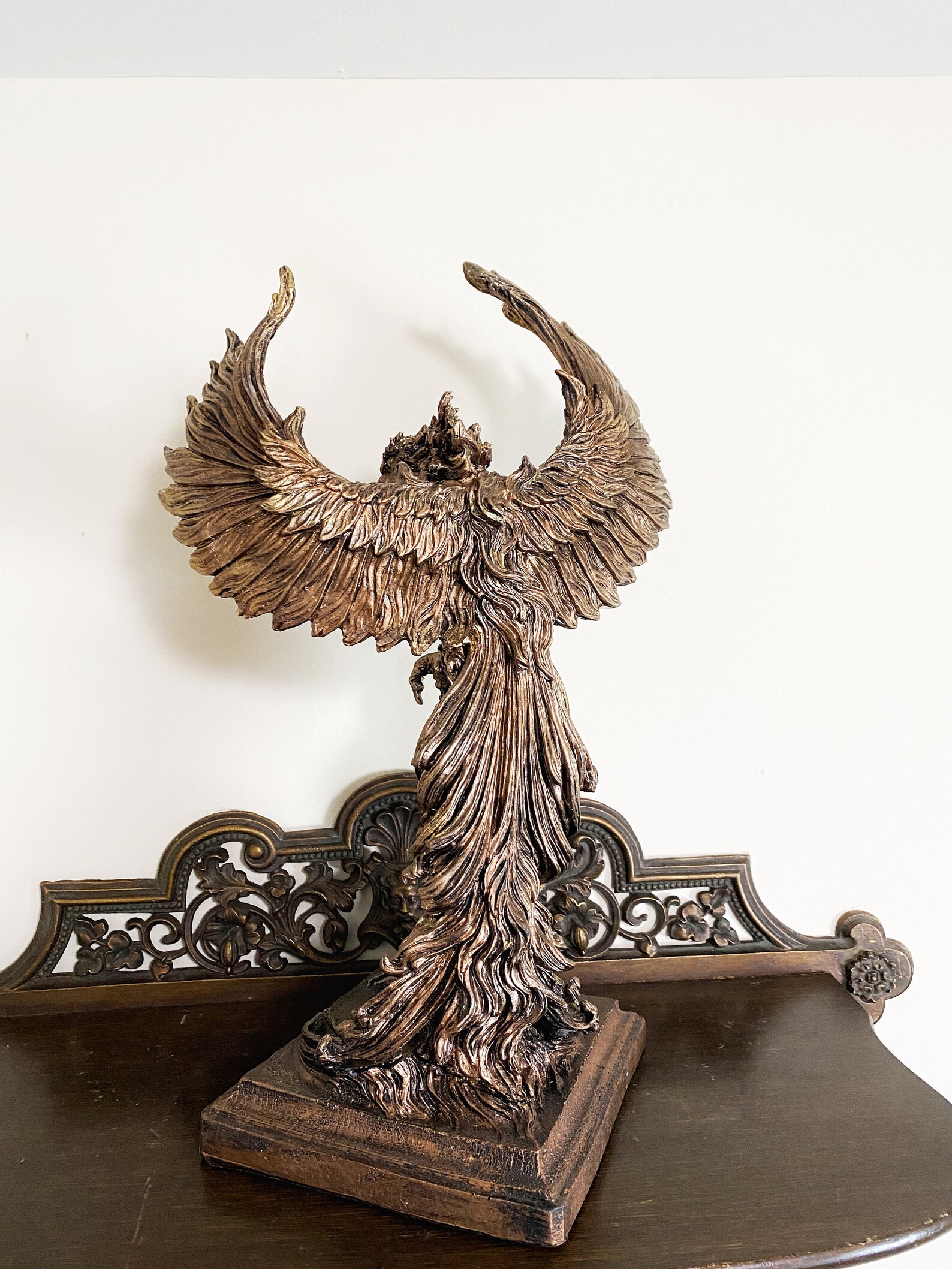 Phoenix Statue Large Version Etsy