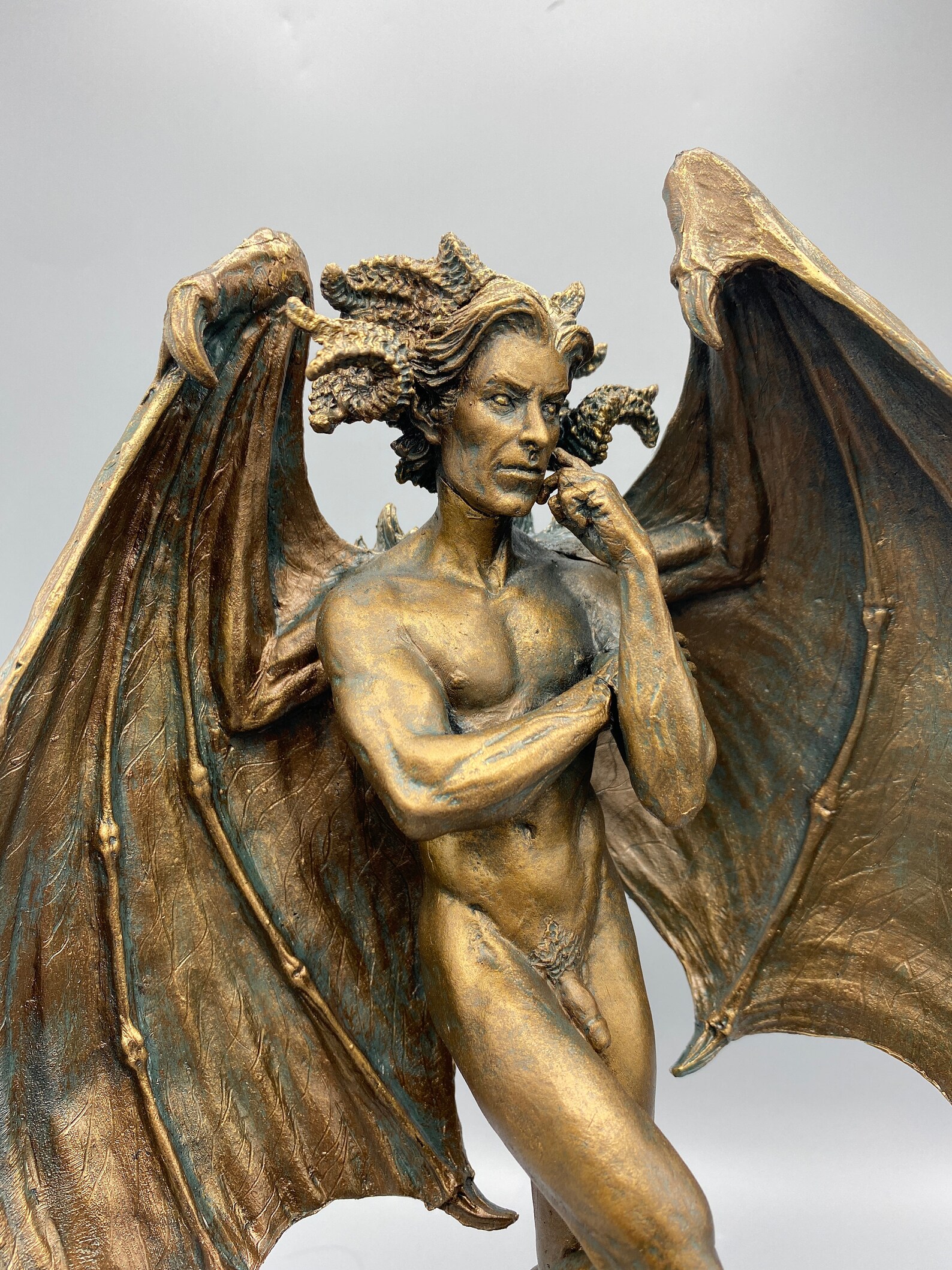 Lucifer Morning Star Statue Etsy