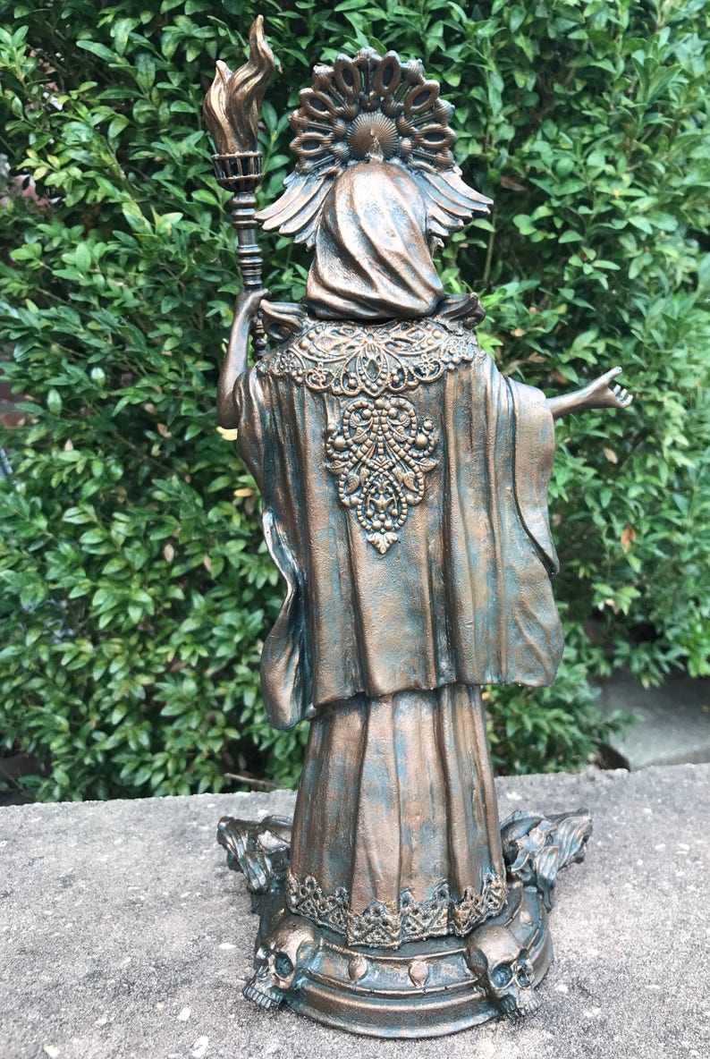 Hecate, Goddess of Witchcraft and Magic Statue image 5