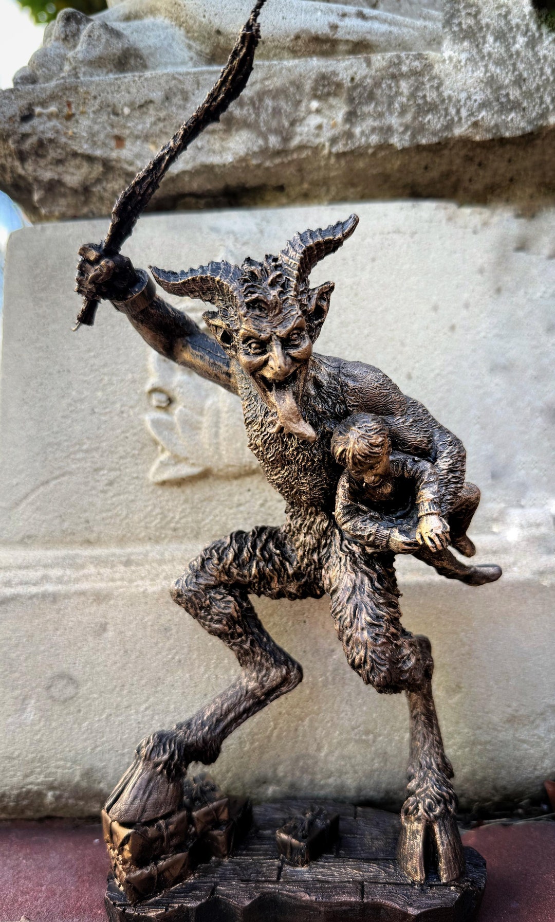 mvh krampus ソフビ フィギュア Krampus Deluxe Action Figure – WACKO Los Angeles