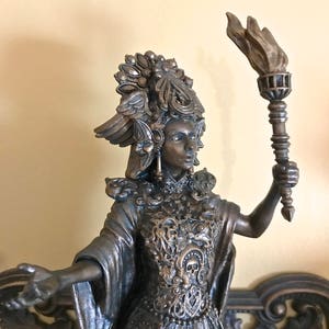 Hecate, Goddess of Witchcraft and Magic Statue image 9