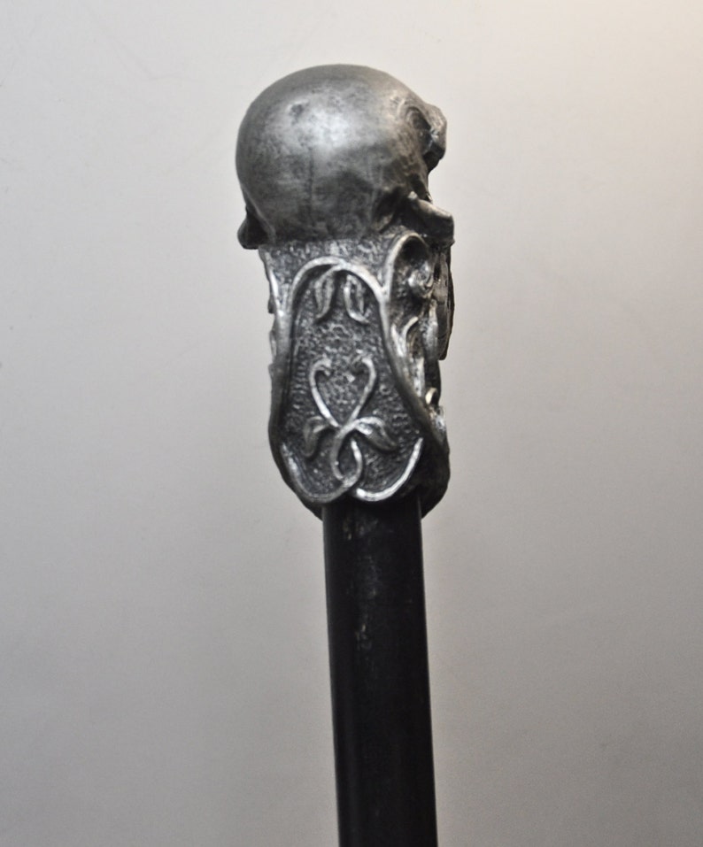 Raven Skull Cane image 2