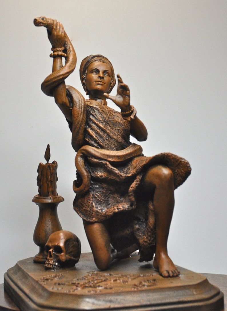 Marie Laveau Voodoo Queen of New Orleans Wood Finish - Etsy