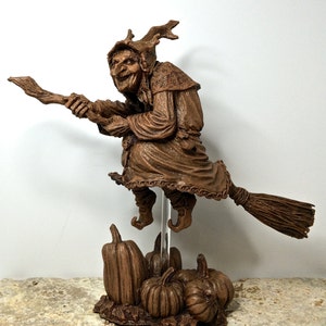 La Befana the Witch Sculpture image 2