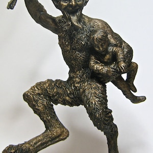 Krampus Statue II, Bronze finish image 2