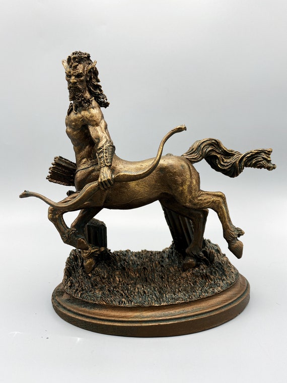 Estatua centauro acabado bronce - Etsy España