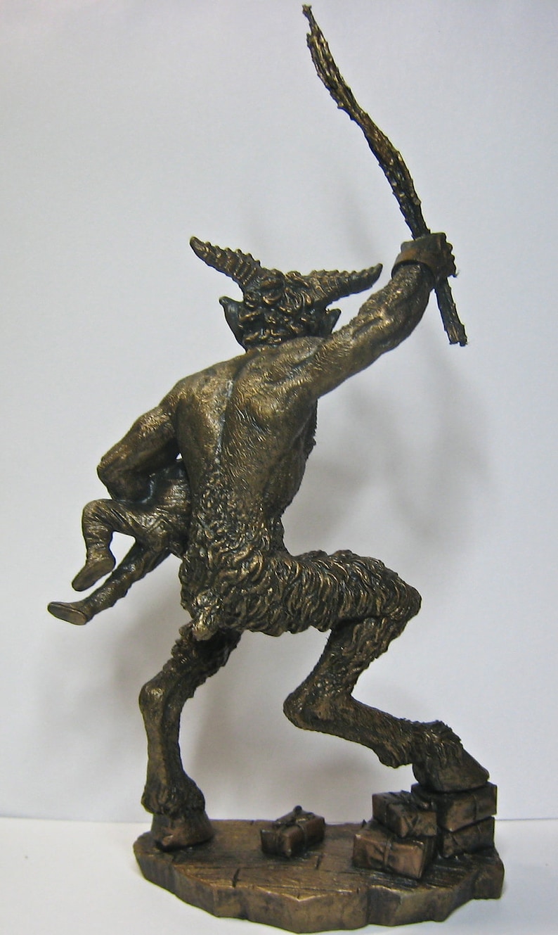 Krampus Statue II, Bronze finish image 4